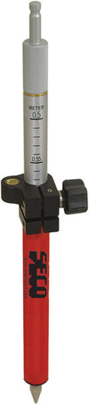 5527-11 .70m Leica Style Aluminum Prism Pole - Metric