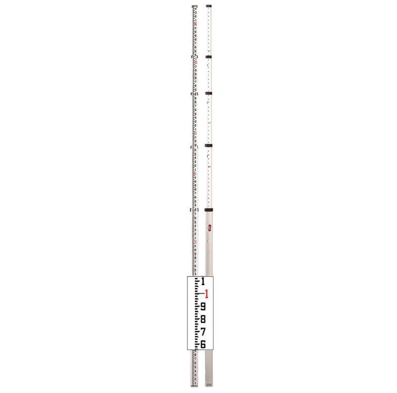 06-925C 25' Fiberglass Level Rod - Inches