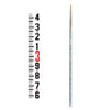 90026 LRPRO 45' Round Fiberglass Level Rod - 10ths