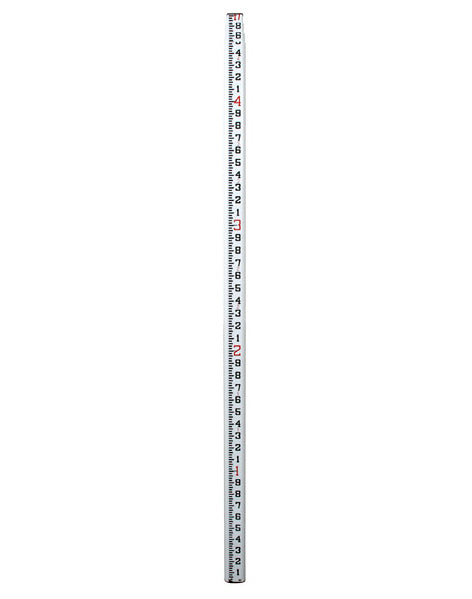 98020 SVR-17 17' Fiberglass Level Rod - 10ths