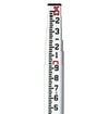 98015 SVR-25 25' SVR Fiberglass Level Rod - Dual 10ths/Inches