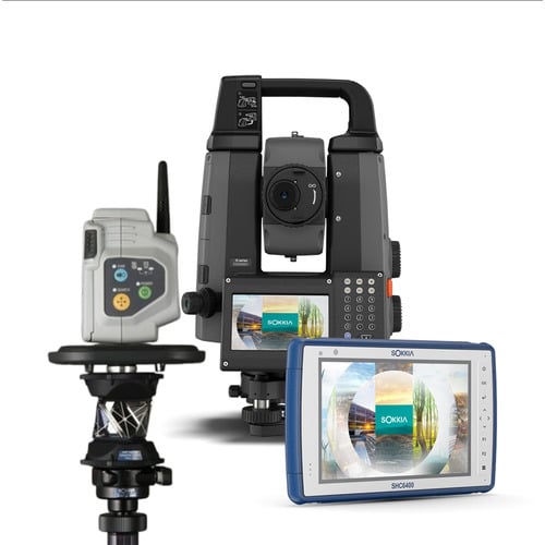 Sokkia IX503 3" Robotic Total Station Bundle w/ RC-PR5A - IX-1500-RC-PR5A