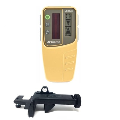 Topcon LS-80X Long Range Laser Receiver Sensor w/ Holder 6 - 1054518-01