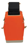 8121-00-ORG Top Load Total Station Backpack