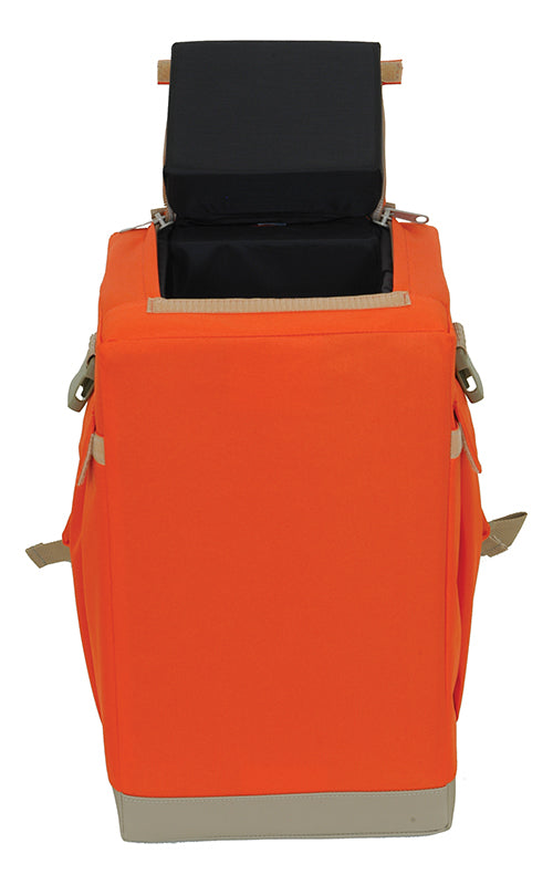 8121-00-ORG Top Load Total Station Backpack