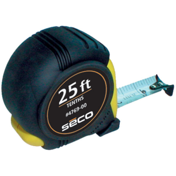 4769-00 25' Heavy Duty Pocket Tape - 10ths