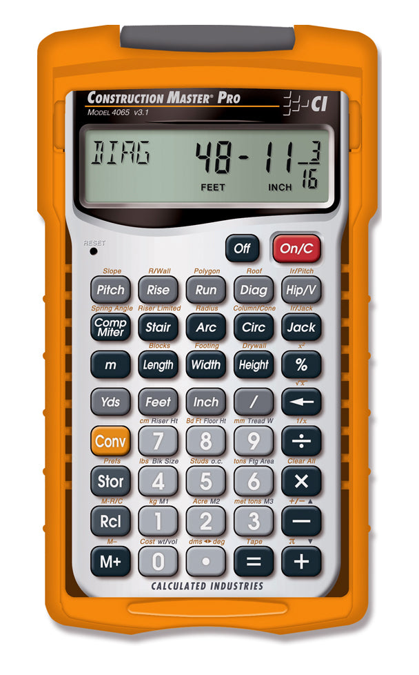 4065 Construction Master PRO Calculator