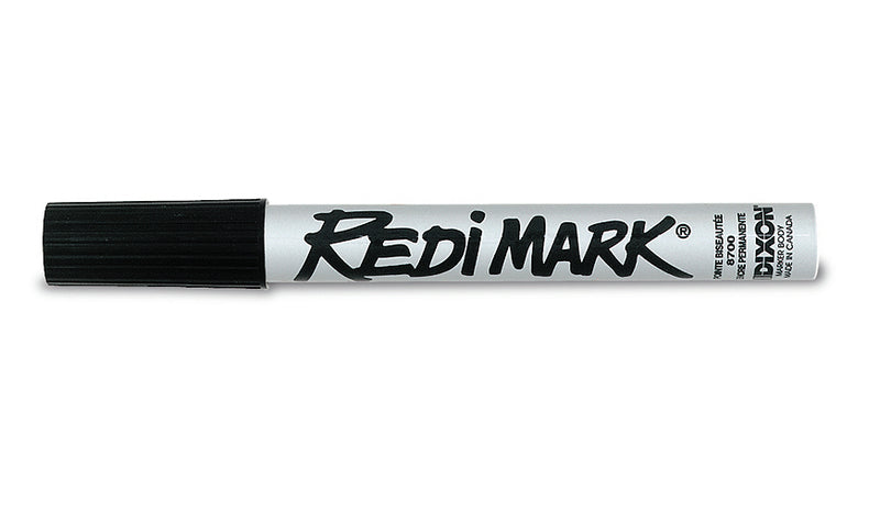 6" RediMark BLACK Marker - 87170