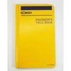 DV 8152-30 Sokkia Engineer's Field Book