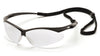 SB6310SP PMXTREME Clear Safety Glasses with Neck Strap