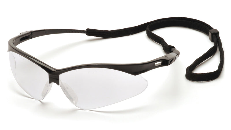 SB6310SP PMXTREME Clear Safety Glasses with Neck Strap