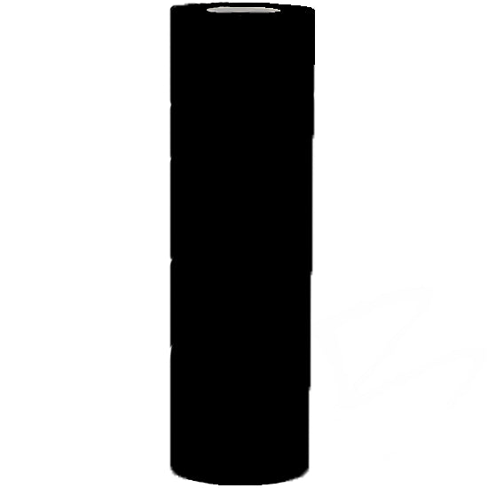 18" Wide Aerial Flagging - BLACK