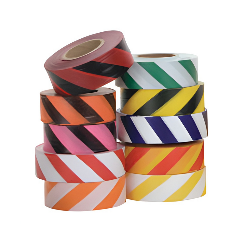Stripe Flagging - WHITE/RED
