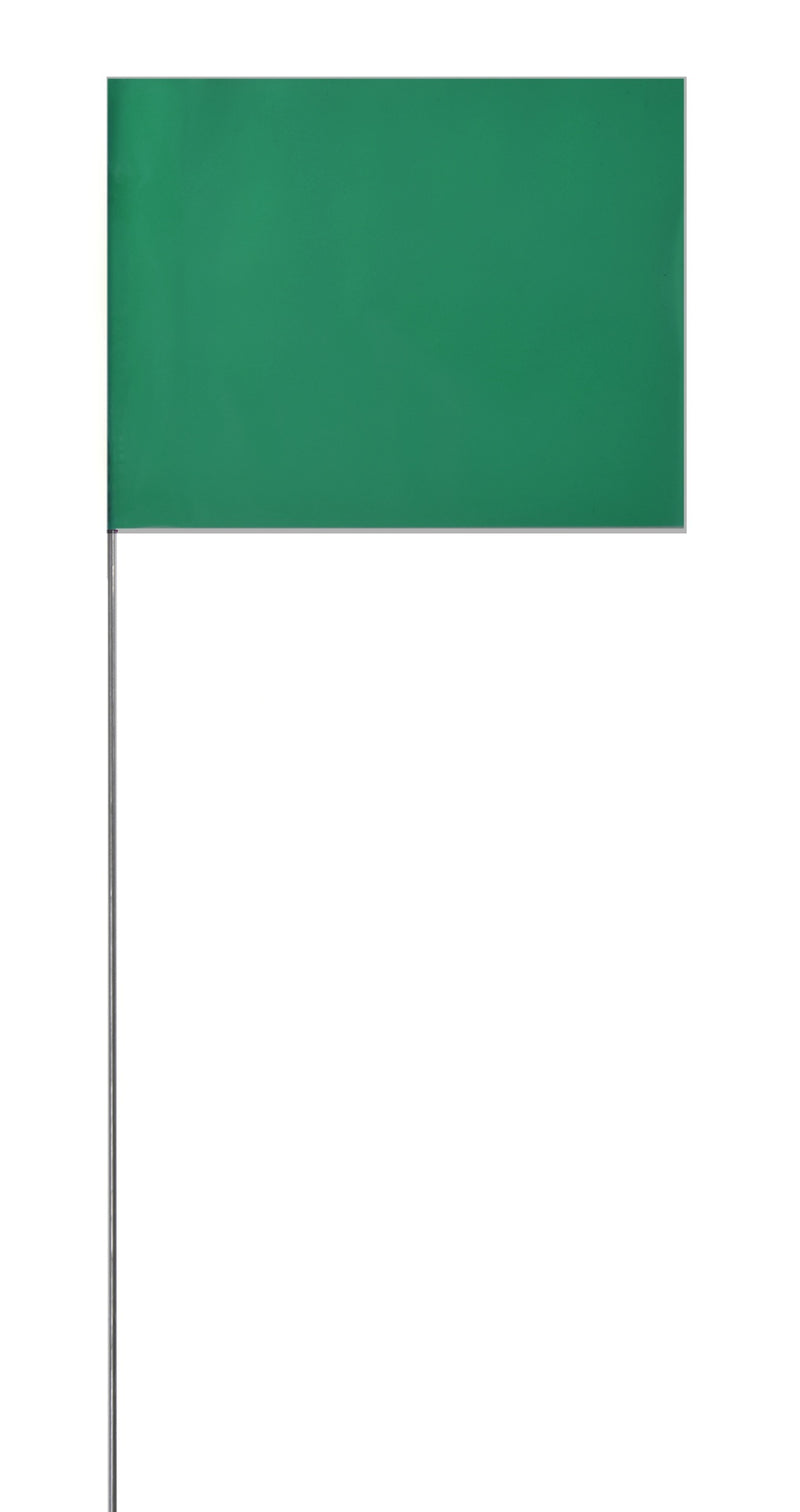 2X3X21 Marking Flags - GREEN