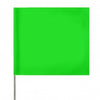 2X3X21 Marking Flags - GREEN GLO