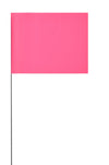 4X5X30 Marking Flags - PINK GLO