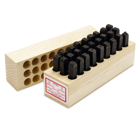 03271 1/8" Letter Stamp Set
