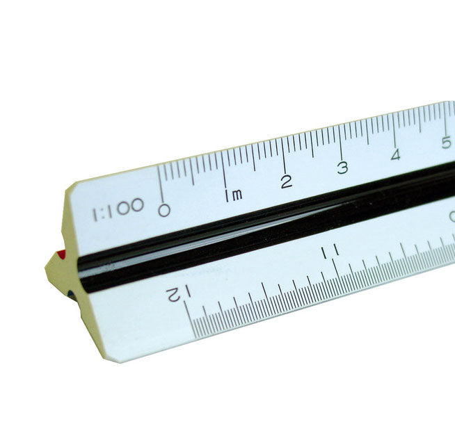 95302 12" Metric 02 Tri-Scale - Color