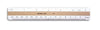 3030PC 12" 30cm Flat Metric Scale