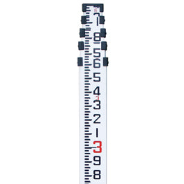 11-813L-T 13' Aluminum Level Rod - 10ths