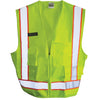 DV 23-500-L3X Construction Safety Vest - Lime