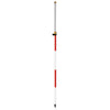 07-4208-TMA 8' Compression Lock Prism Pole - 10ths/Metric