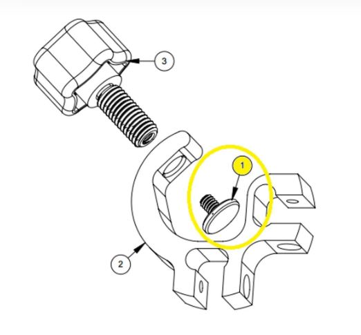 5211-003 Bipod Friction Screw