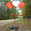 58091 36" Safety Sign Rib System
