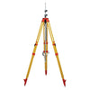 5300-11 Antenna Mast Tripod - Hardwood/Fiberglass