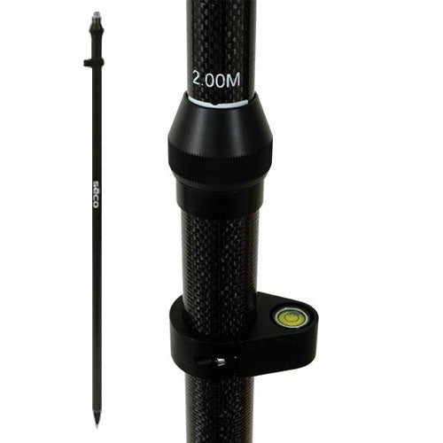 5128-22 2m Carbon Fiber GPS Rover Rod