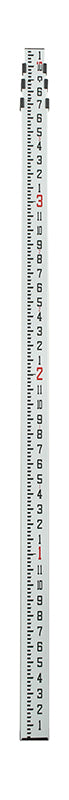 7321-40 13' Aluminum Level Rod - Inches