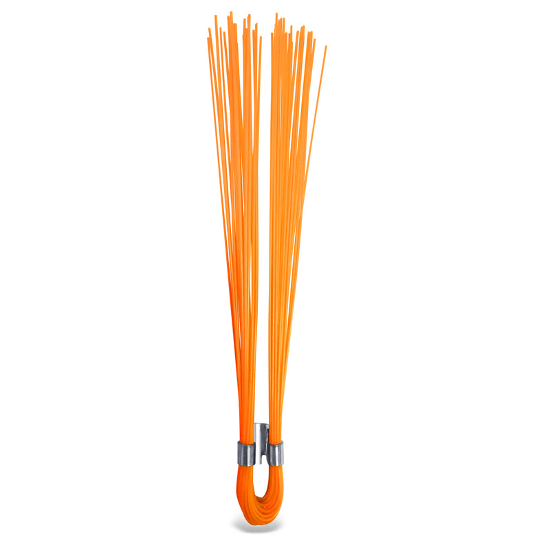 19-SDW6-FO 6" Stake Chasers - FloOrange