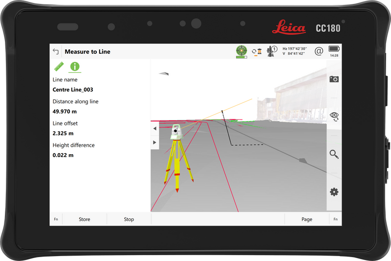 Leica CC180 – Windows 10 Tablet with 8” Screen