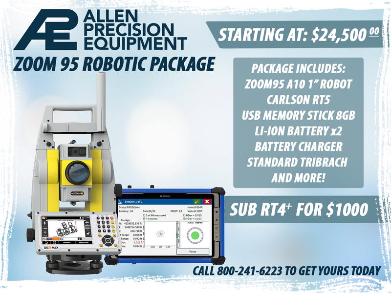 918657 ZOOM95 A10 1" Robotic Instrument - 1000m