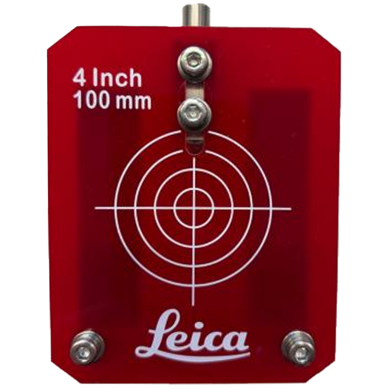 1009891 PT-100 Target Plate Red - Piper
