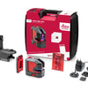 864431 Leica Lino L2P5-1 self-levelling all-in-one cross-line and point laser, red beam