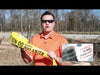 Presco Standard Yellow 2.5 mil CAUTION Barricade Tape 3" x 300' - B3322Y14 (Case of 16 Rolls)