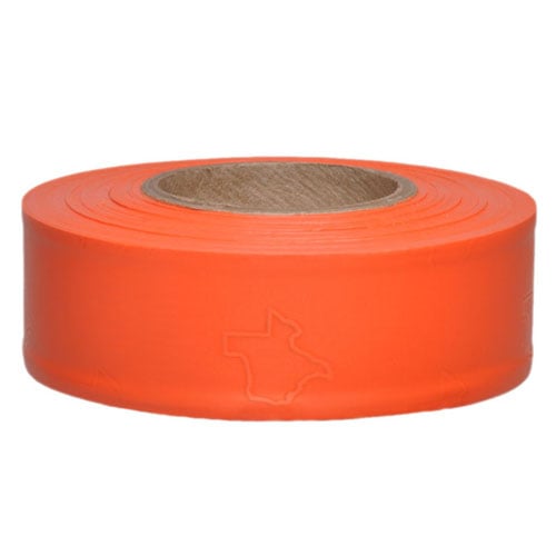 Presco Texas Solid Color Roll Flagging (Dozen Rolls) TXO - Orange