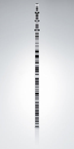757761 GTL4M 4m Fiberglass Level Rod - Barcode & mm