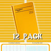 Titan Tools Field Book Bundle 8" x 4", 6 Vertical Columns & 4x4 per Inch Grid - (3 Options Available)