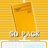 Titan Tools Field Book Bundle 8" x 4", 6 Vertical Columns & 4x4 per Inch Grid - (3 Options Available)